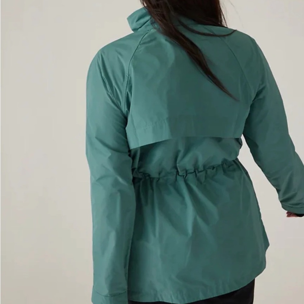 NWT Athleta Westerly Jacket in Deep Ocean Teal—Size Medium - Picture 2 of 7